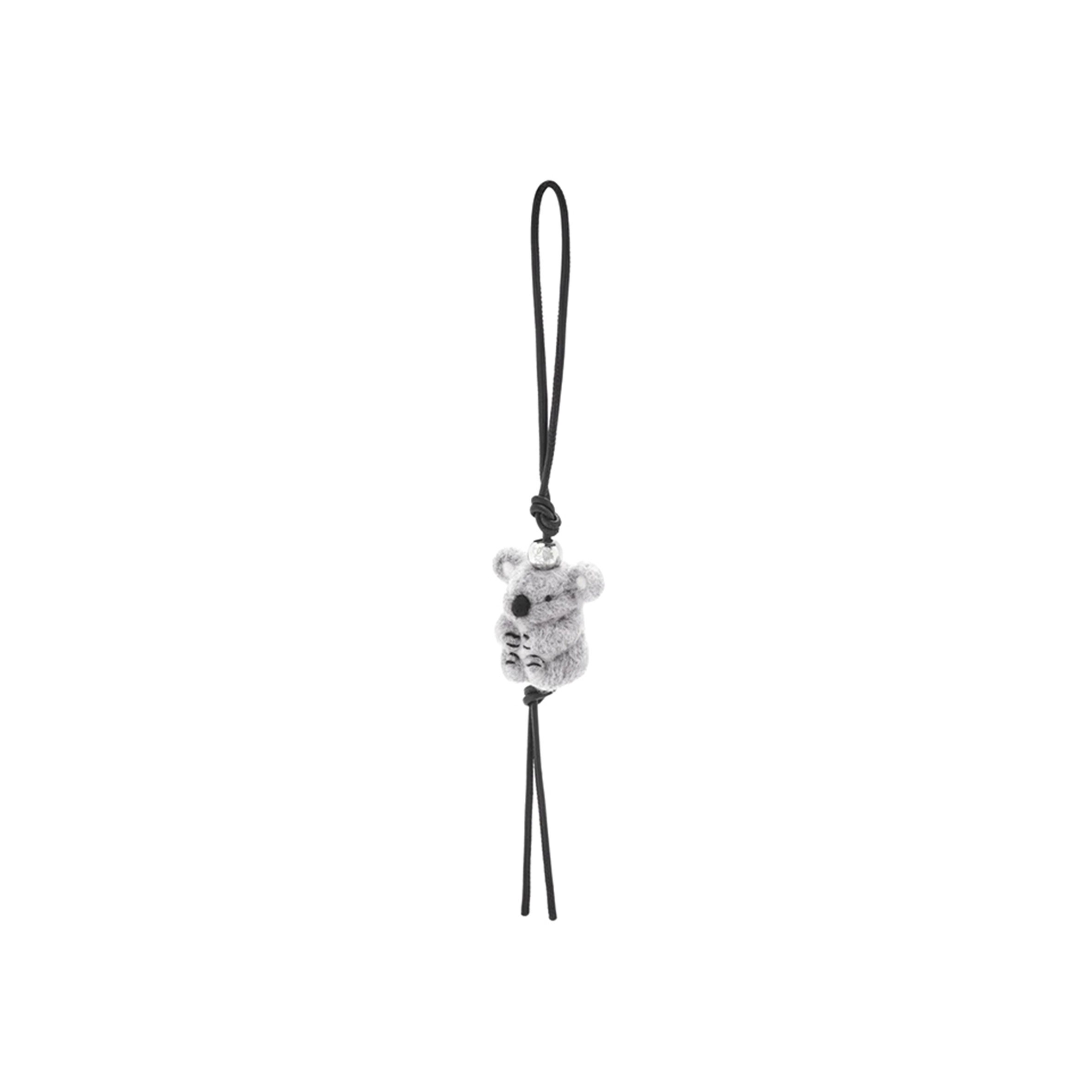 LOEWE KOALA CHARM IN FELT AND CALFSKIN CA36232X33